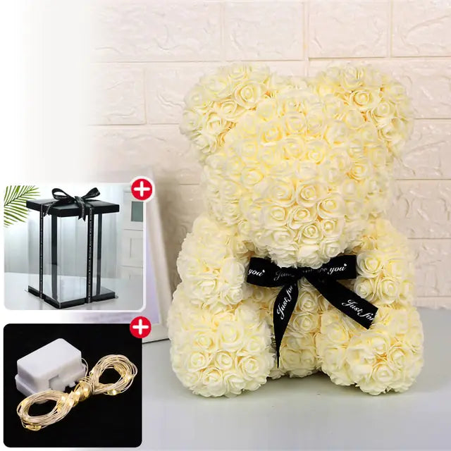 Wedding Decoration Rose Bear